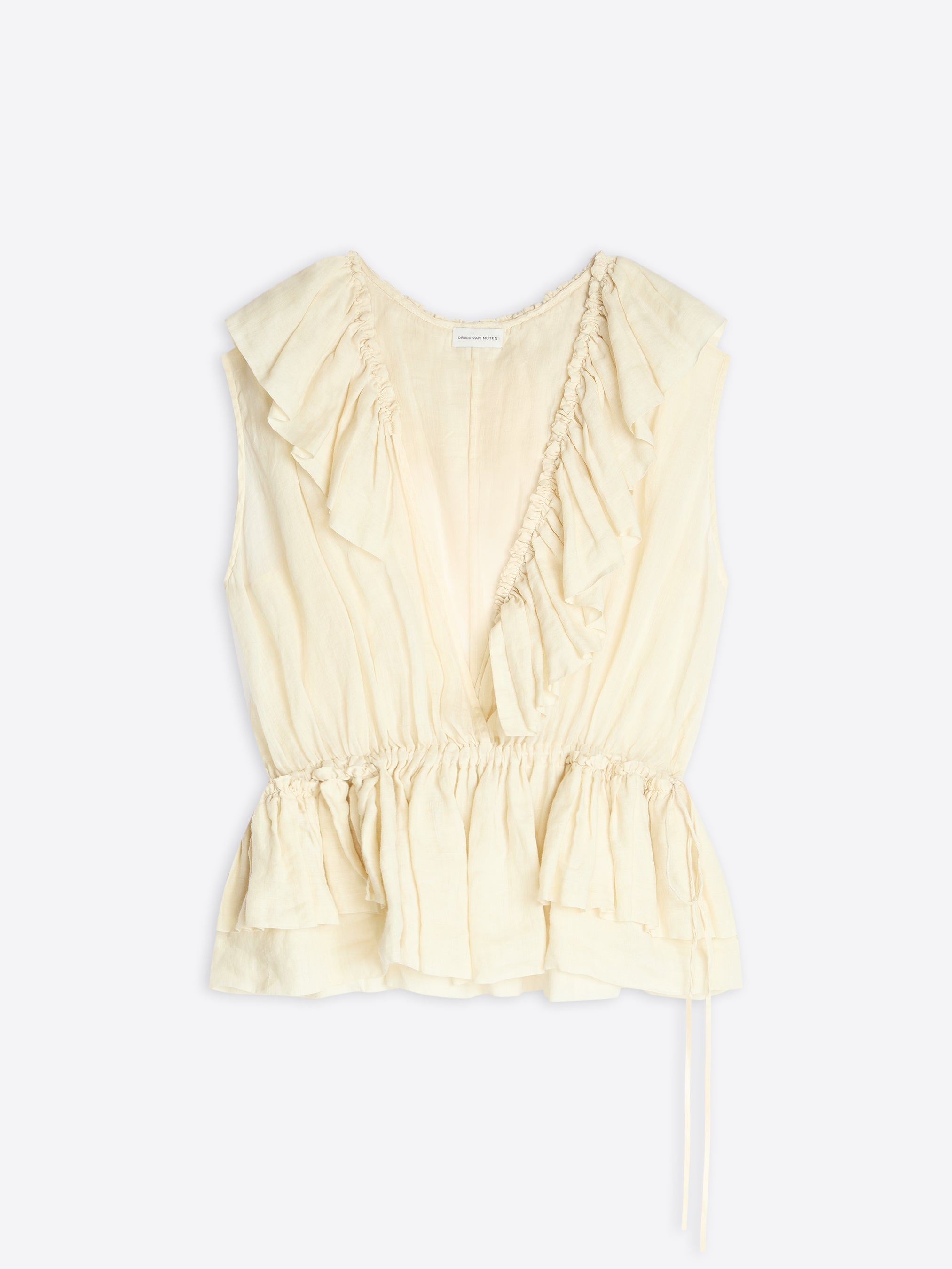 Muslin Ruffled Top