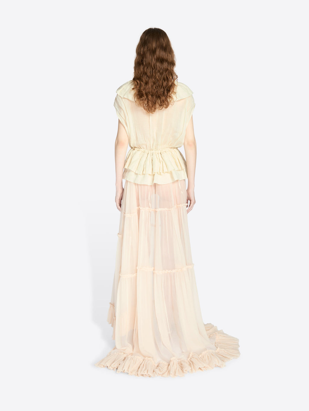 Muslin Ruffled Top