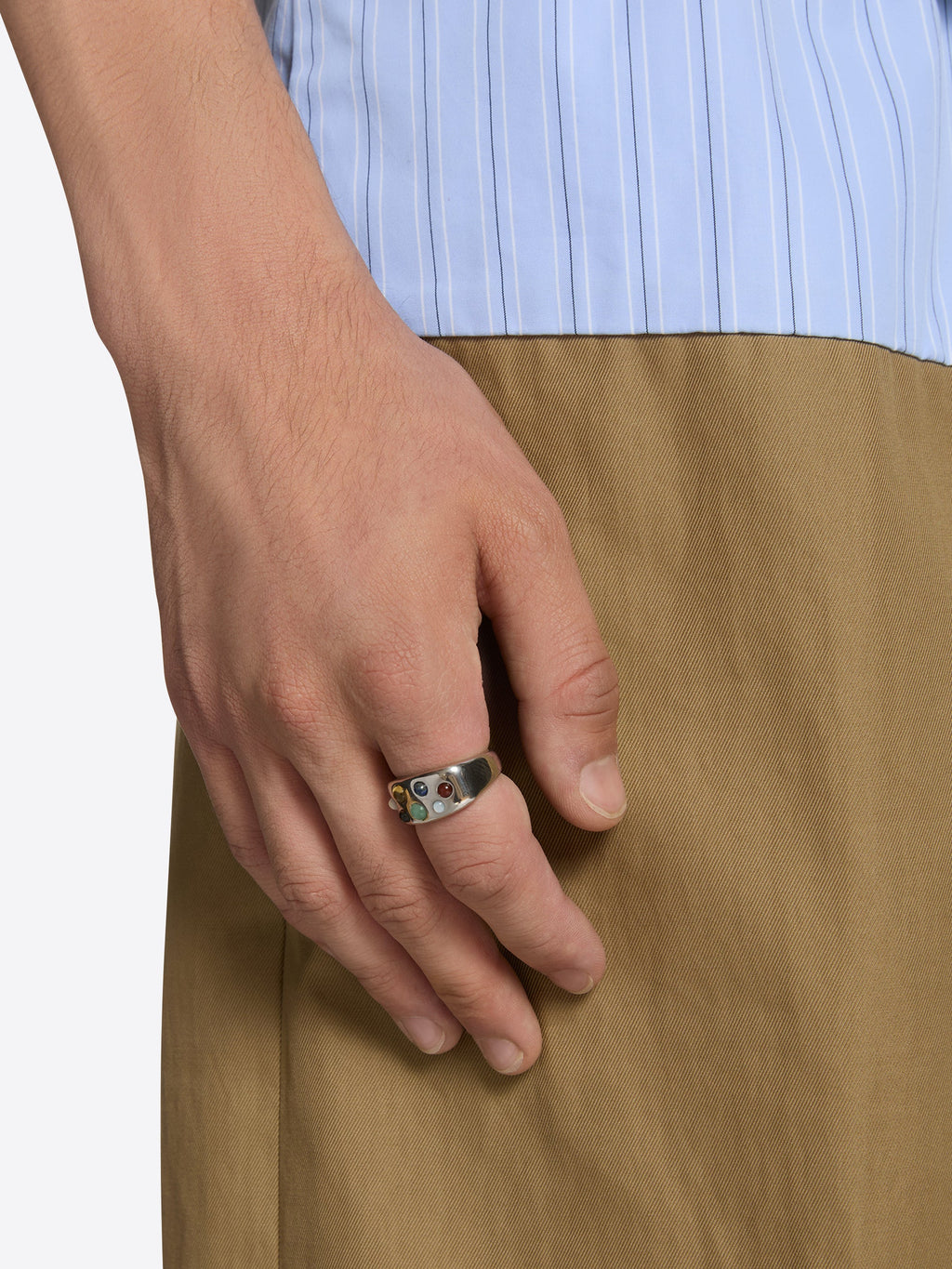 Multicolor Stone Ring